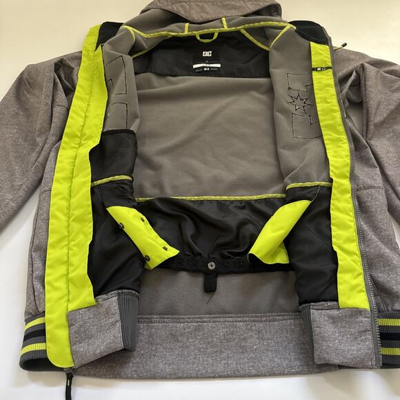 DC Shoe Spectrum Softshell Jacket Snowboard Ski Waterproof 10K Mens Large - Picture 5 of 9